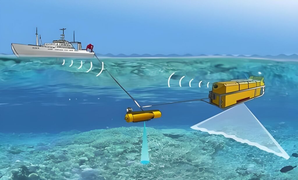 Figure 6: A sonar system used in marine exploration.