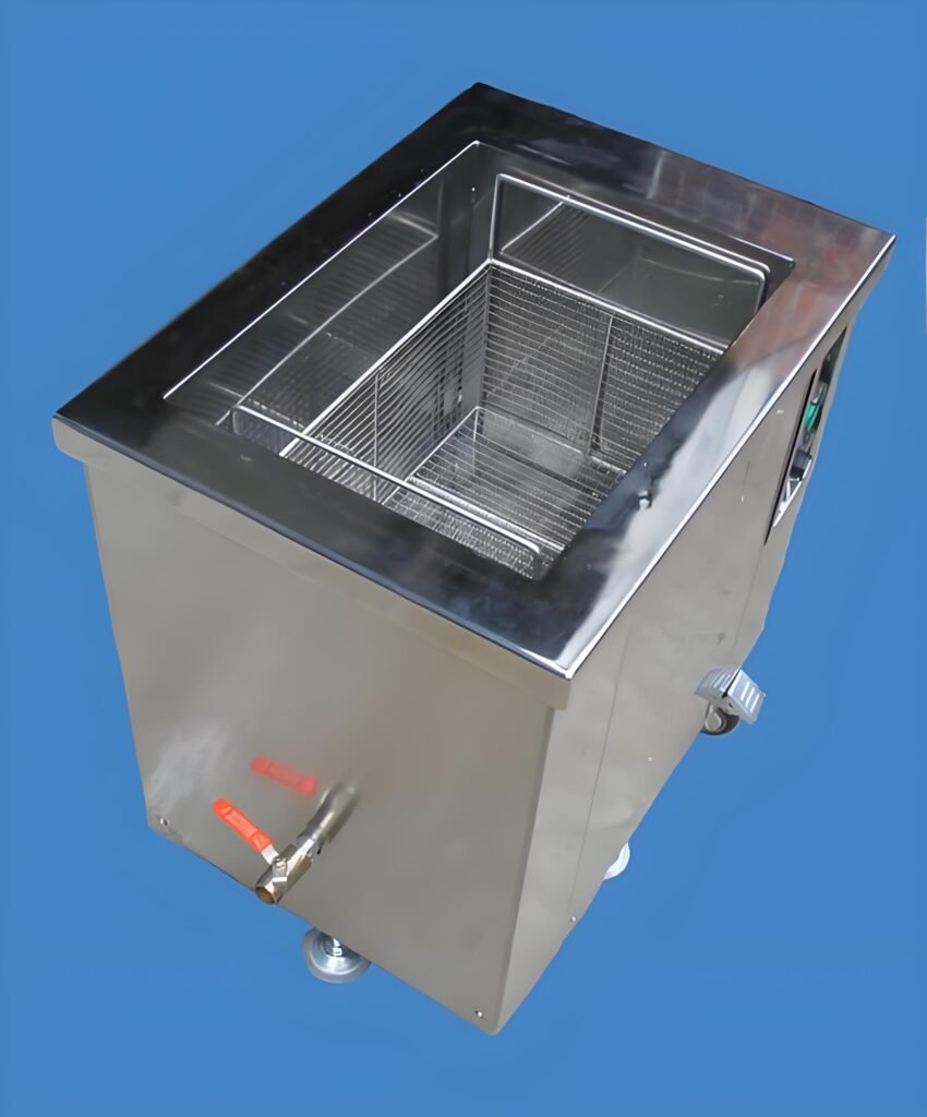  Figure 5: An ultrasonic cleaner in operation.