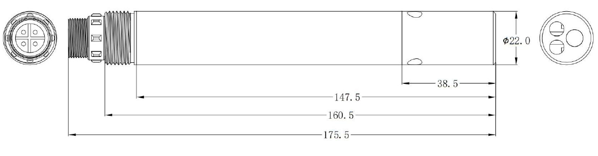 Digital Conductivity Sensor dimension